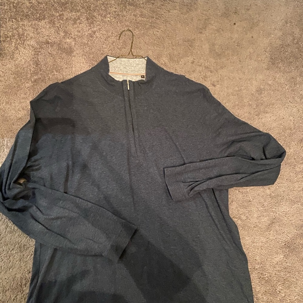 Men’s Left Coast Tee 1/4 zip pullover